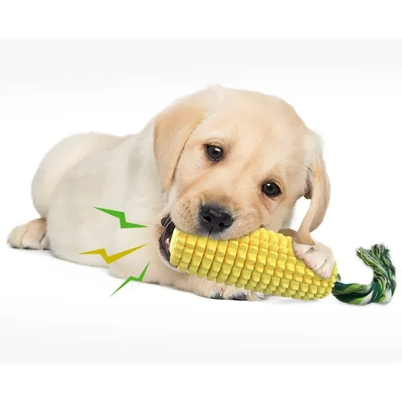 Corn Dog Stick - ¡Nuevo! Juguetes interactivos para perros, resistentes