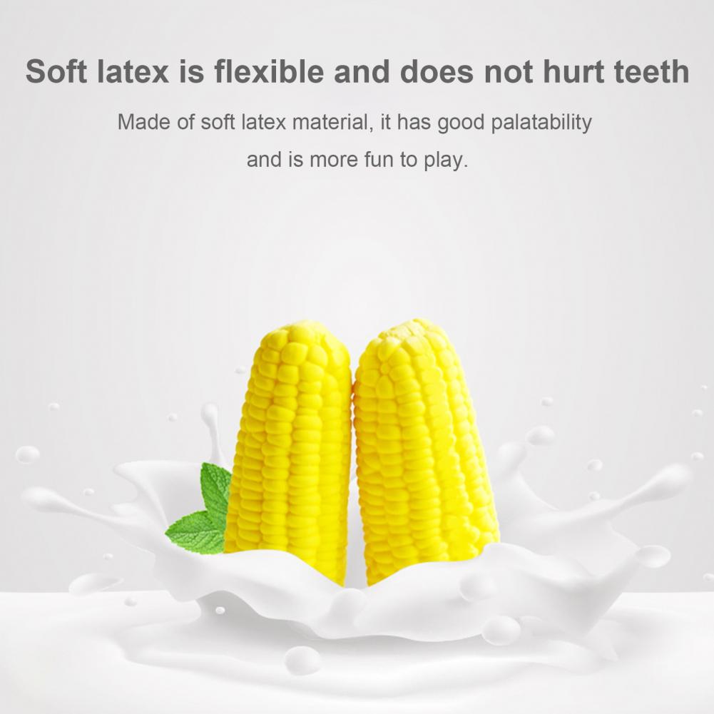 Corn Dog Stick - Juguete de maíz para mascotas, juguete