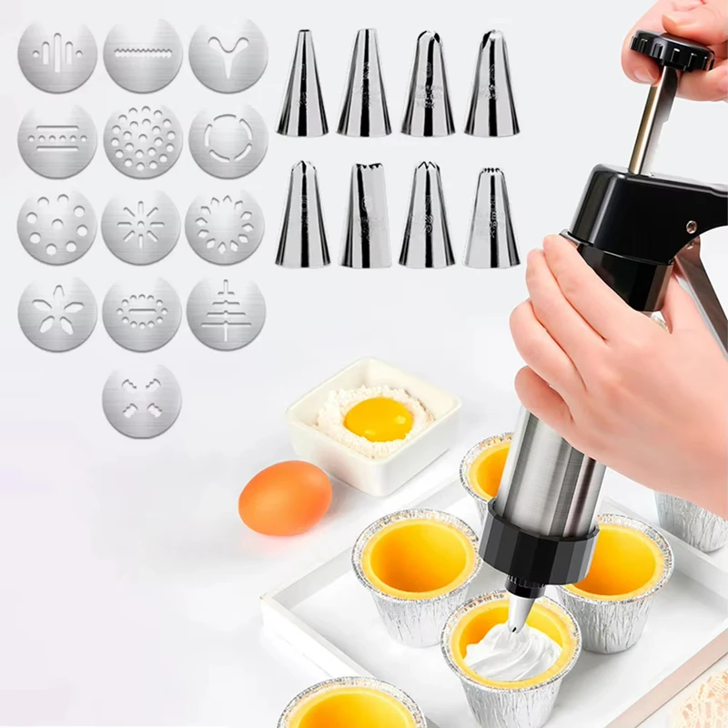 13 unids/set DIY Manual molde  - Churros Maker Gun reseña y precio
